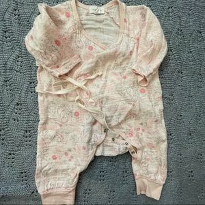 Gauzy and loose romper